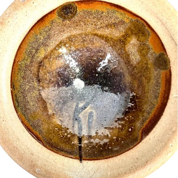 Kurt Glover Pottery 8" Sandia Unique Wine Goblets-Set of 2 - Picture 5 of 9